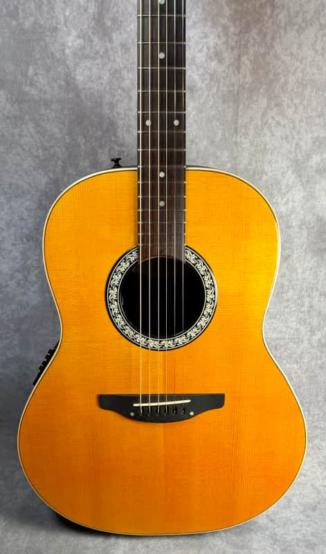 Ovation 1711 Balladeer Early 80s - Natural OHSC image 1