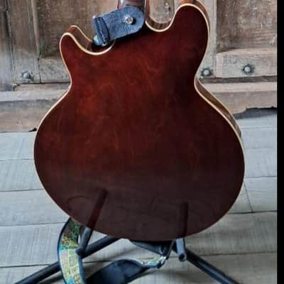 Epiphone Jack Casady Signature Bass with Laurel Fretboard 2020 - Present - Faded Pelham Blue image 3