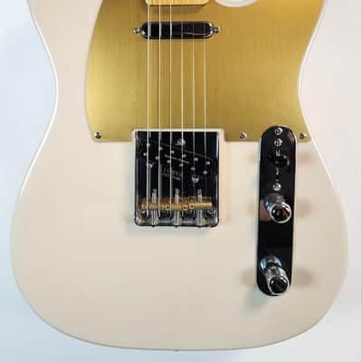 Fender JV Modified '50s Telecaster, Japan, White Blonde, SD Little '59 Mod, w/Bag, 6lbs 14.4ozs image 2