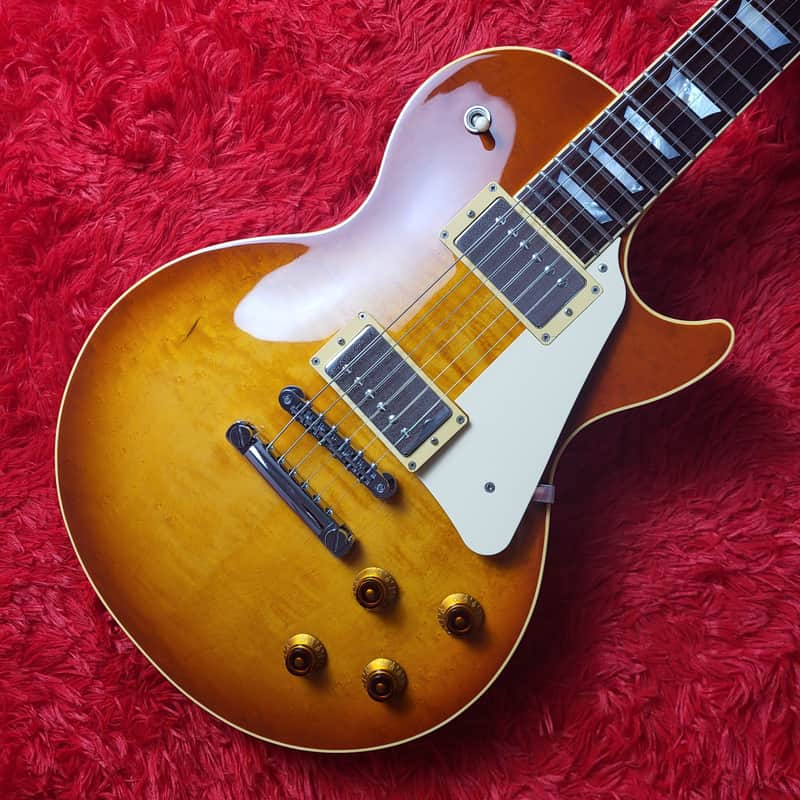 History GH-LSV 2011 Les Paul Standard - Faded Cherry Sunburst - Top Of The Line Model - Solid Figured Heritage Maple Wood Top - J Custom Level - Custom Shop Finish Frets - Made By Fujigen in Japan MIJ image 1