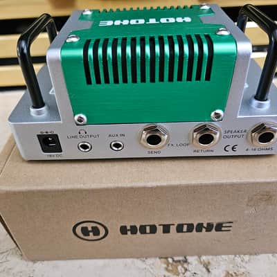 Hotone Nano Legacy Freeze B 5-Watt Guitar Head 2010s - Green image 2
