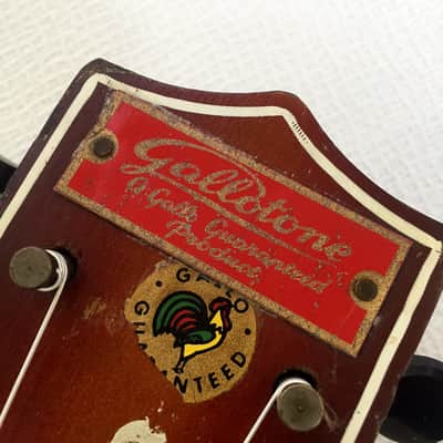 Gallotone Champion 1959 Sunburst John Lennons First Guitar image 6