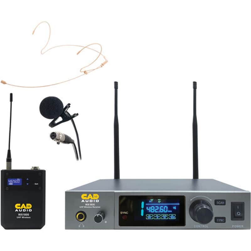 CAD Audio WX1800BP True Diversity UHF Wireless BodyPack Microphone System image 1