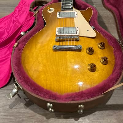 1998 Gibson Les Paul Classic - Honey Burst - Pro Player Upgrades Including Seymour Duncan Seth Lover Pickups! - Pro Set Up w Perfect Frets/Action/Intonation! image 10
