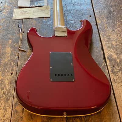 Fender Japanese Aerodyne Stratocaster 2006 Old Candy Apple Red CIJ w/ Docs image 3