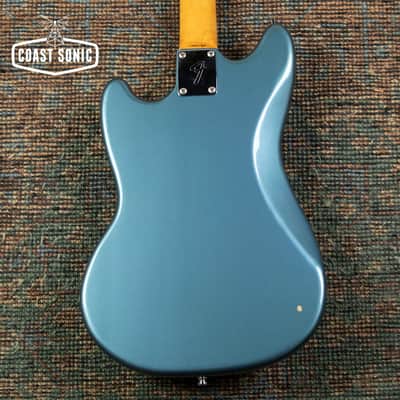 2006 Fender '69 Mustang Matching Headstock MG69 Japan CIJ Old Lake Placid Blue image 4