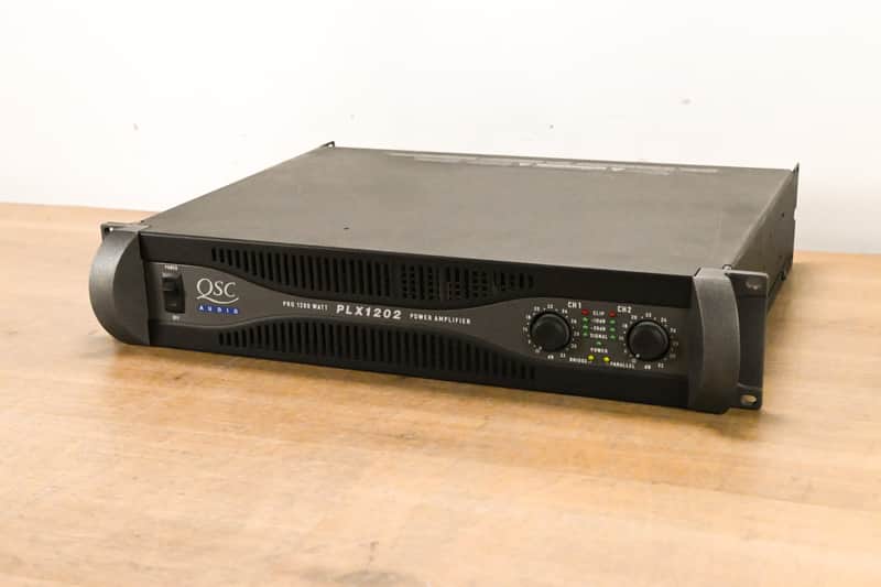 QSC PLX1202 2-Channel Power Amplifier CG015P1 image 1