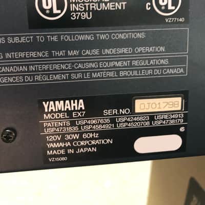 Yamaha EX7 image 12