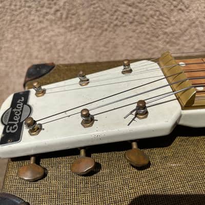 Epiphone Electar Model M 7 1938-1939 - White And Gold image 9