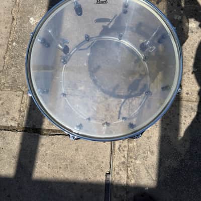 Pearl Crystal Beat 16” x 15” Acrylic Floor Tom Drum image 6
