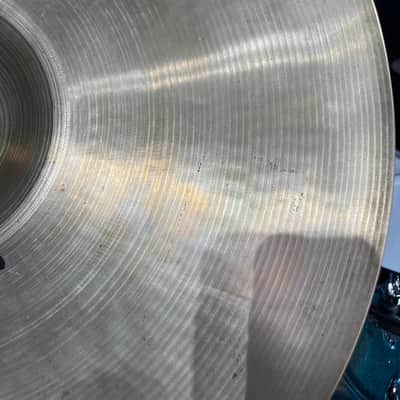 Zildjian - 18" A Crash Cymbal (Cracked) 1350g 1960s - Natural image 13