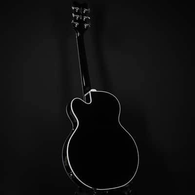 Gretsch Falcon Hollow Body w/ String-Thru Bigsby- Black (JT25113883) image 14