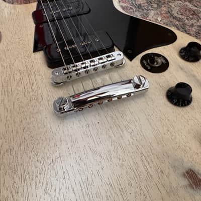 Gibson Gibson USA Les Paul DC Special Faded - Worn White 2006 - worn white image 7