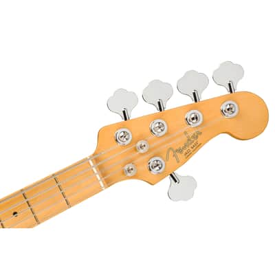 Fender American Professional II Jazz Bass V 5-String Bass - Roasted Pine image 6