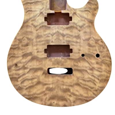 DIY Quilted Maple Top HH Guitar EVH Style Body image 1