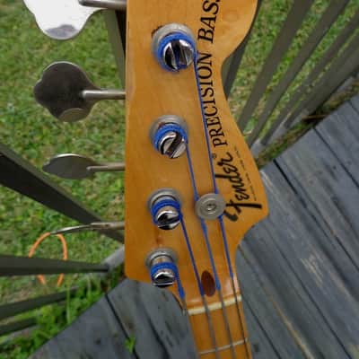 Fender Precision Bass 1972 Firemist Silver image 5