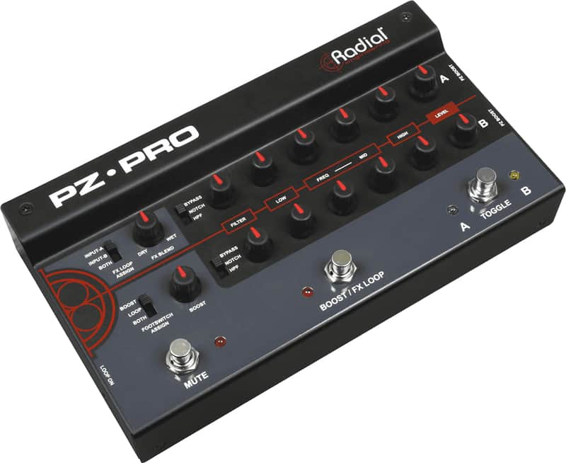 Radial PZ-Pro 2-Channel Acoustic Preamp image 1