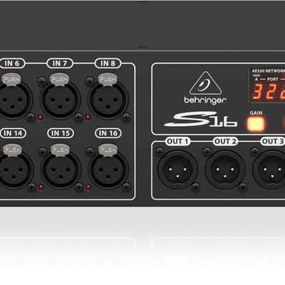 Behringer S16 I/O Box with 16 Remote-Controllable Midas Preamps image 8
