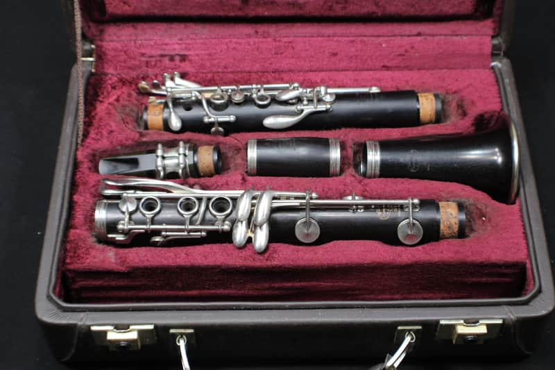 A Buffet Crampon Professional R-13 Grenadilla Wood 3Bb Clarinet in it's Original Case 9 C image 1