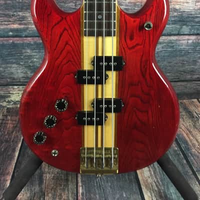 Vantage VP795B 4 String Bass Left Handed with padded gig bag image 2