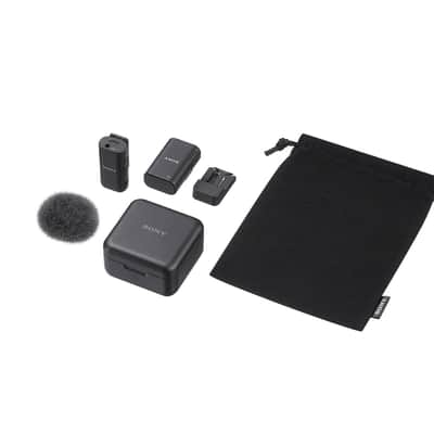 Sony ECM-W3S Single-Channel Wireless Microphone for High-Quality Digital Sound Recording image 5