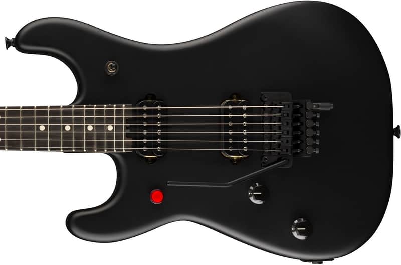 Pre-Order! EVH 5150 STD Standard 5150 STD LH lefty left handed guitar in satin black image 1