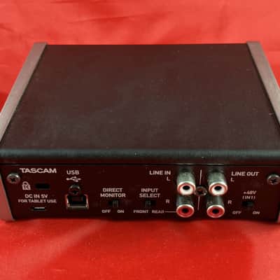 TASCAM US-1x2 USB Audio Interface Excellent Preowned UNIT ONLY image 4