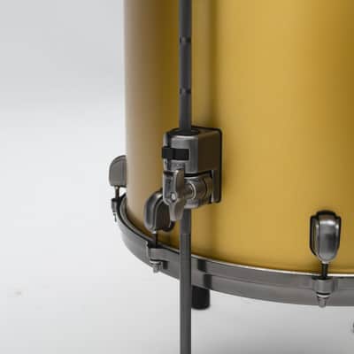 Tama MA42TZUS-SAM Starclassic Maple Lacquer Shell Kit 4 pcs - Satin Aztek Gold Metallic/Smoked Black Nickel HW image 6