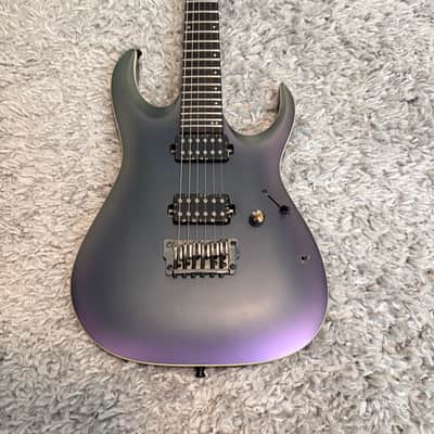 Ibanez RGAR61AL-BAF Axion Label 2019 - 2020 - Black Aurora Burst image 2