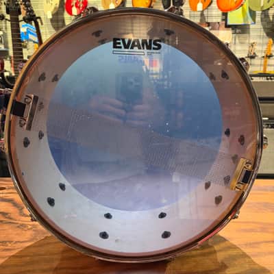Yamaha SBS1455 Stage Custom Birch 5.5x14" Snare Drum w/ New Evans Hydrolic Blue Head image 2