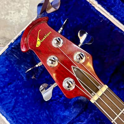 Ovation Magnum I Bass c 1978 - 1980 Cherry original vintage USA image 6