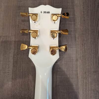 Greco EG Single Cutaway Custom 1983 - 1992 - Vintage White image 6