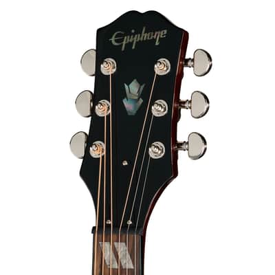 Epiphone Eric Church Hummingbird Dark Studio Acoustic-Electric - Cobra Burst image 5