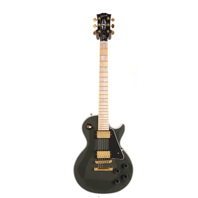 Gibson Custom Shop Les Paul Custom Made 2 Measure Olive Drab Maple Fretboard 2024 image 3