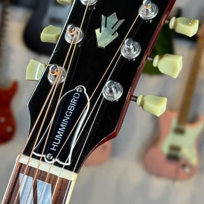 Gibson USA Hummingbird - Cherry Sunburst image 8