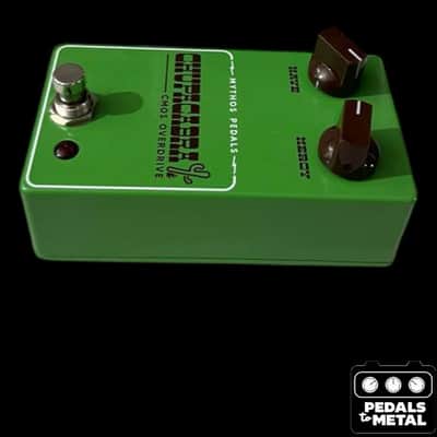 Mythos Pedals Chupacabra Overdrive/Fuzz 2010s - Green - X18082 image 6
