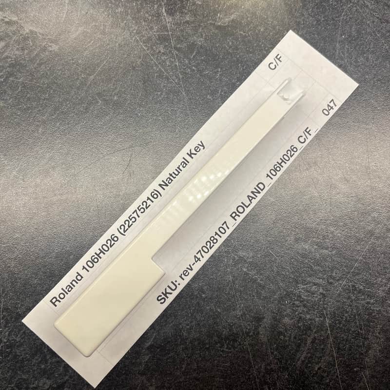ORIGINAL Roland Replacement C/F Key (106H026) for Juno-6/60/106, Jupiter-6/8, HS-60, SH-101, VK-09, JX-3P image 1