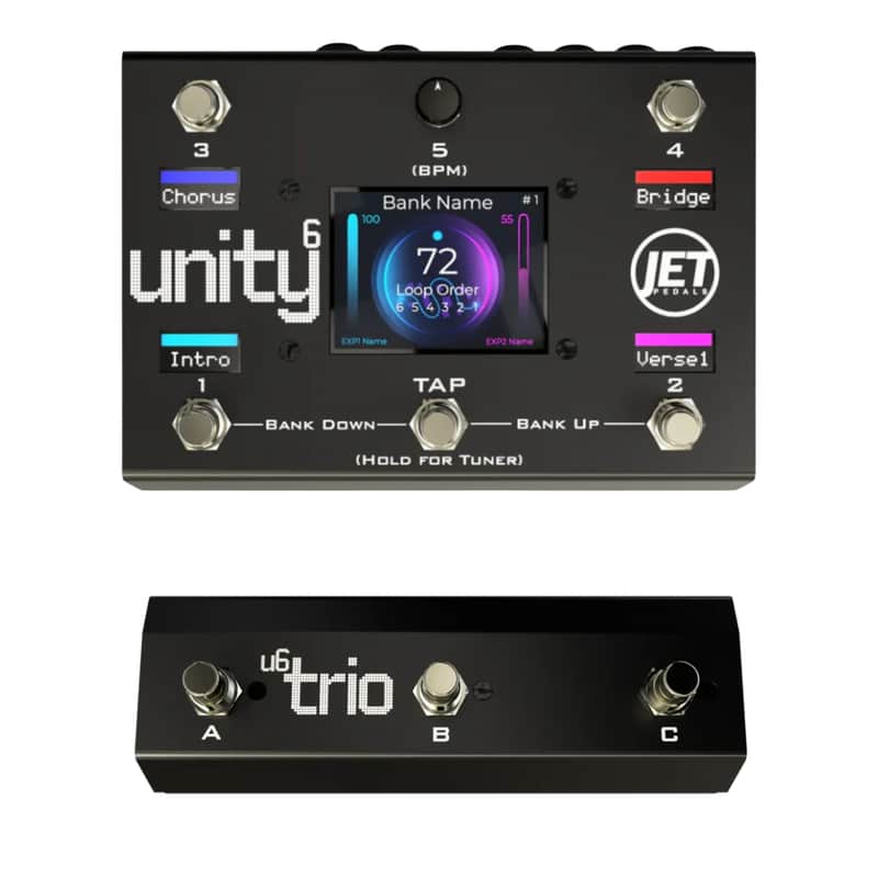 Jet Pedals Unity6 with U6 Trio image 1