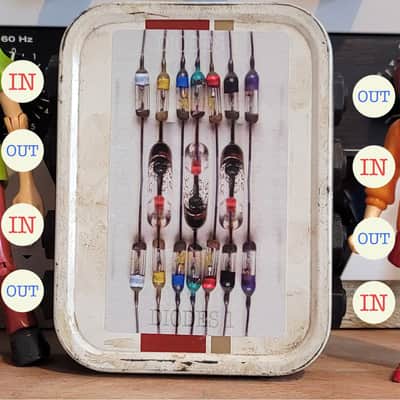 Analog Diode Clipper Distortion Box for mixing and Mastering Music Audio Colour Box image 5