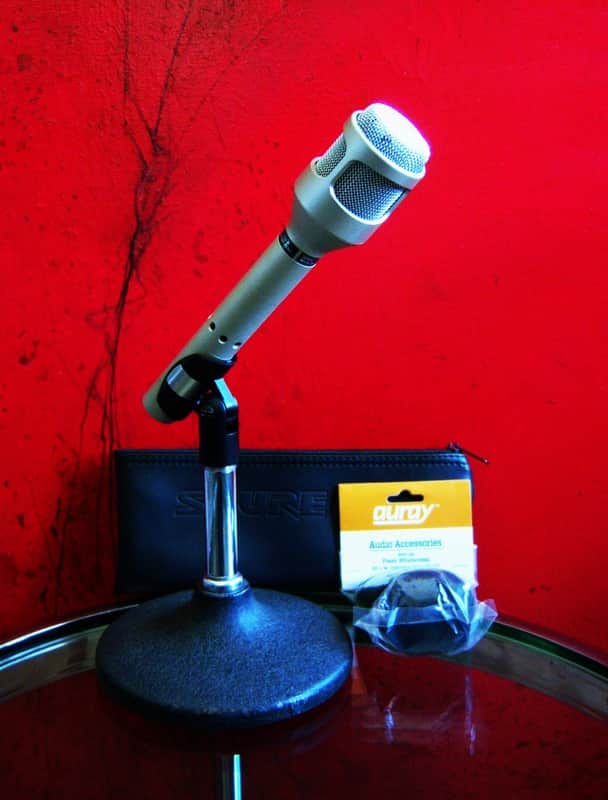 Vintage RARER 1970's Shure SM53 dynamic cardioid microphone w accessories SM59 SM54 SM58 ELVIS # 1 image 1