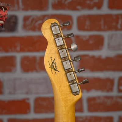 Fender Custom Shop W25 Limited Edition 50’s Thinline Telecaster Journeyman Relic Aged Black 2026 w/OHSC image 12