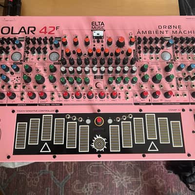 Elta Music Solar 42F Ambient Machine Drone Synthesizer (Pink) image 4