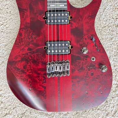Mint Ibanez Premium RGT1221PBSWL Electric Guitar - Stained Wine Red image 3