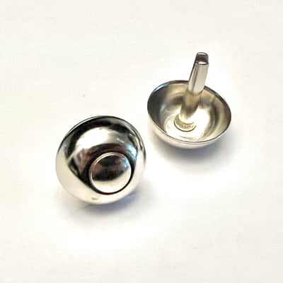 Two Chrome Plated Steel Glides for Vox Jaguar, Continental and Super Continental Organs image 5