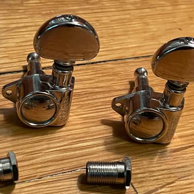 Grover Tuners 3+3 Nickel for Gibson Les Paul standard Special TV burst paf es-335 flying v 175 image 13