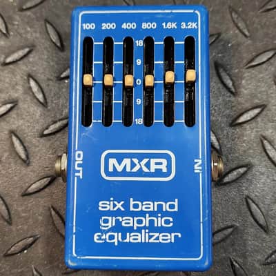 Reverb.com listing, price, conditions, and images for mxr-6-band-graphic-equalizer