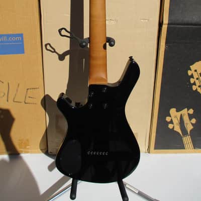 Kiesel Vanquish 7 w/ Pointed Headstock - Gloss Black image 11