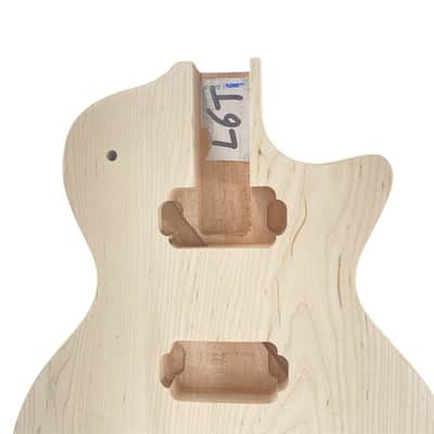 Les Paul Style Electric Guitar HH Body, Mahogany image 7
