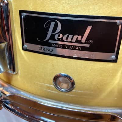 Pearl Carmine Appice's SIGNED 5x14" Maple Parallel Snare Drum (#6) 1980s - Maple image 3
