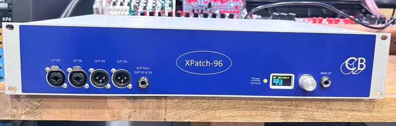 CB Electronics XPatch-96 [96 x 96 DIGITALLY CONTROLLED ANALOGUE AUDIO PATCHBAY] image 1